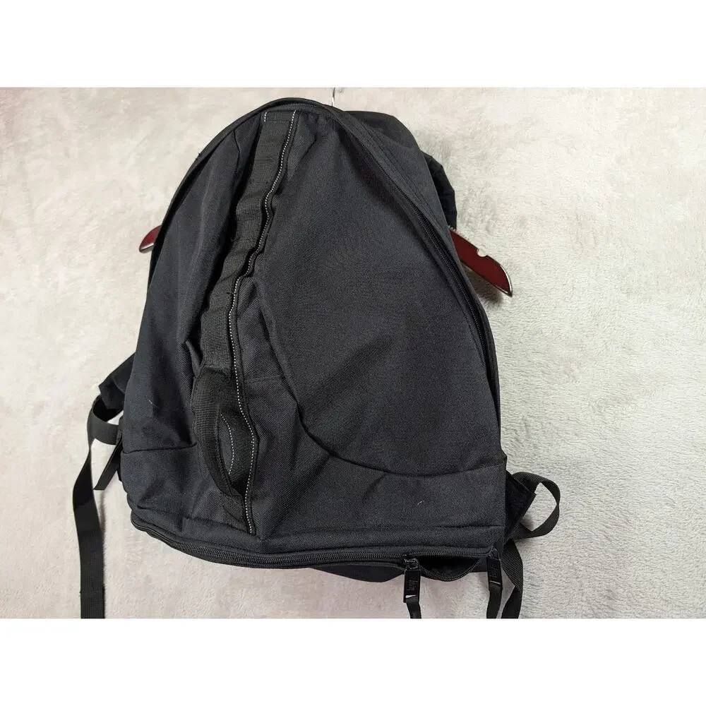 90s Y2K Vintage Stussy Black Backpack Clam Shell Skatewear Skate Unique - Picture 11 of 12